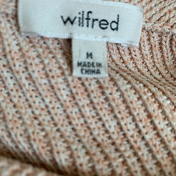 Aritzia Wilfred Palmier Slit Sides Sleeveless Knit Sweater Size Medium - Picture 6 of 8